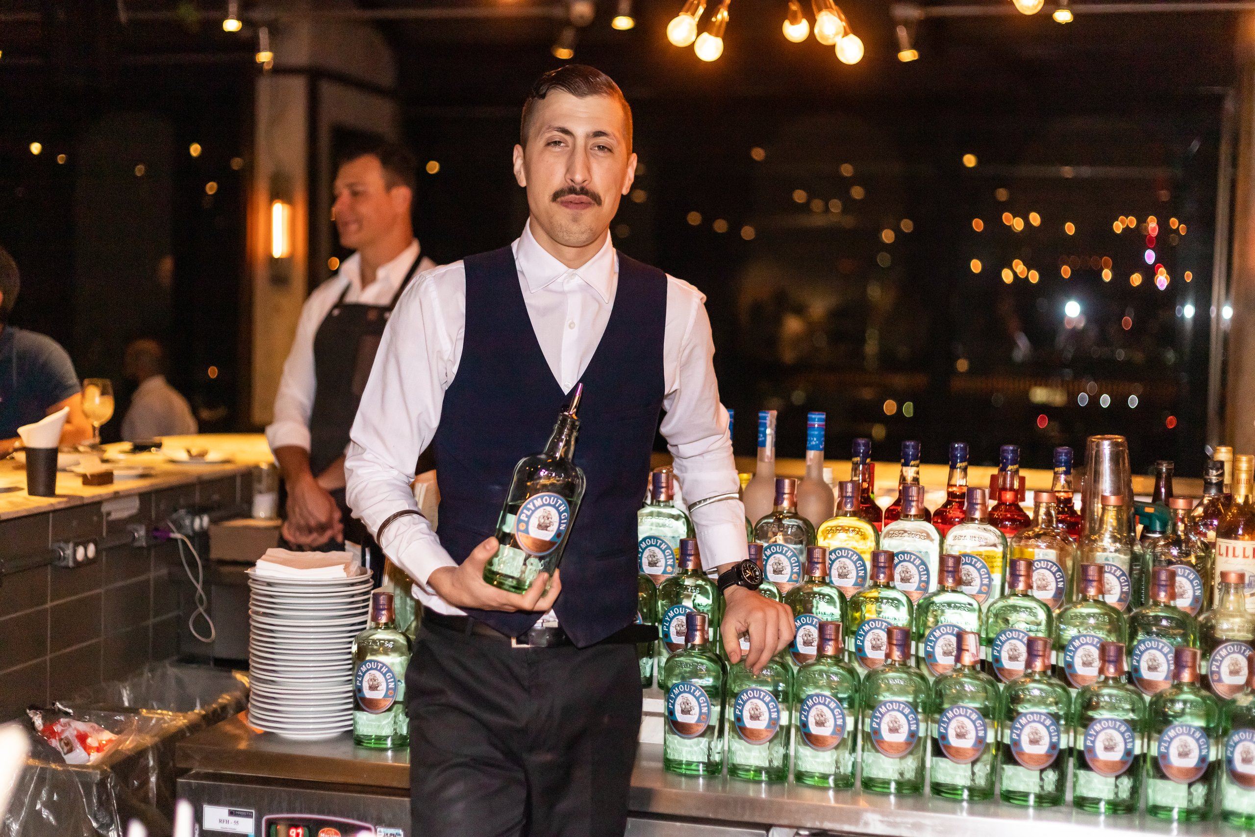Plymouth Gin — detalhe de coquetel clássico